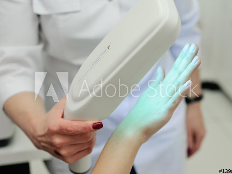 What happens when you have phototherapy treatment?